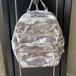 Gray Camouflage Backpack